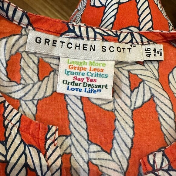 Gretchen Scott Designs nautical rope cover up dress - Picture 3 of 4